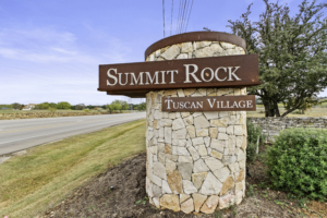 Summit Rock entrance in Horseshoe Bay, Texas